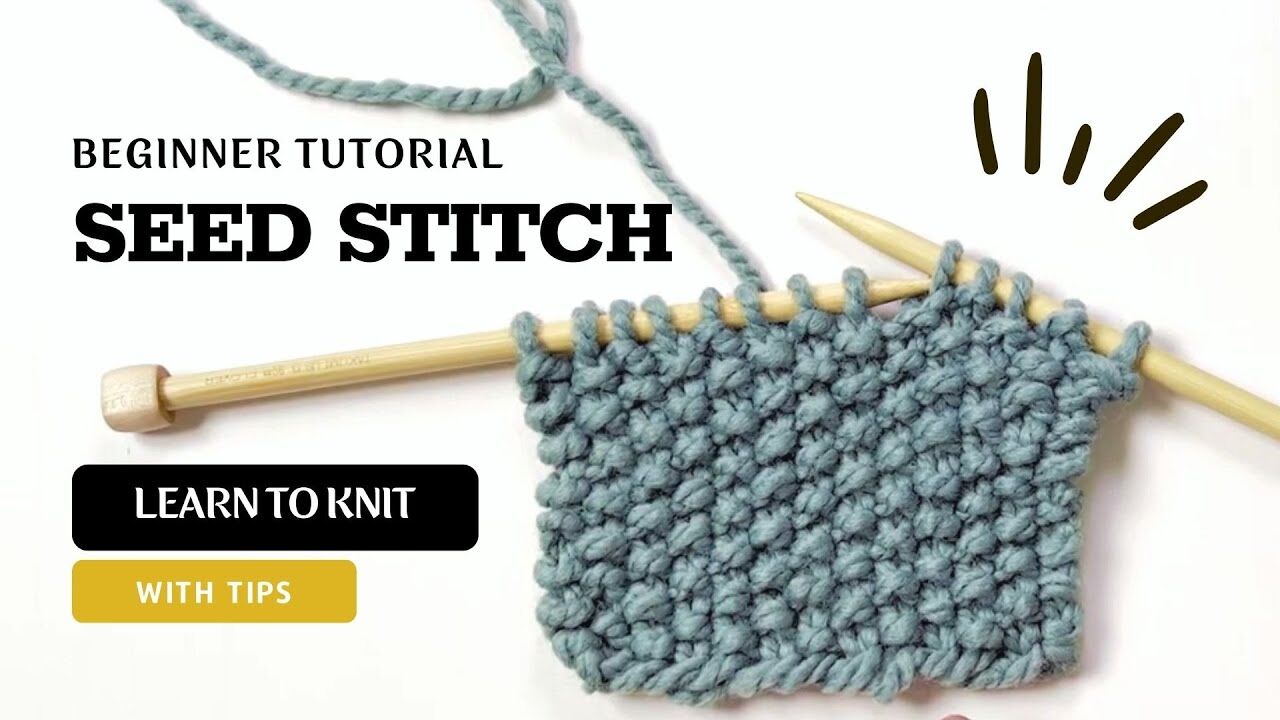 How to Knit Stitch: Beginner Step-by-Step Tutorial 