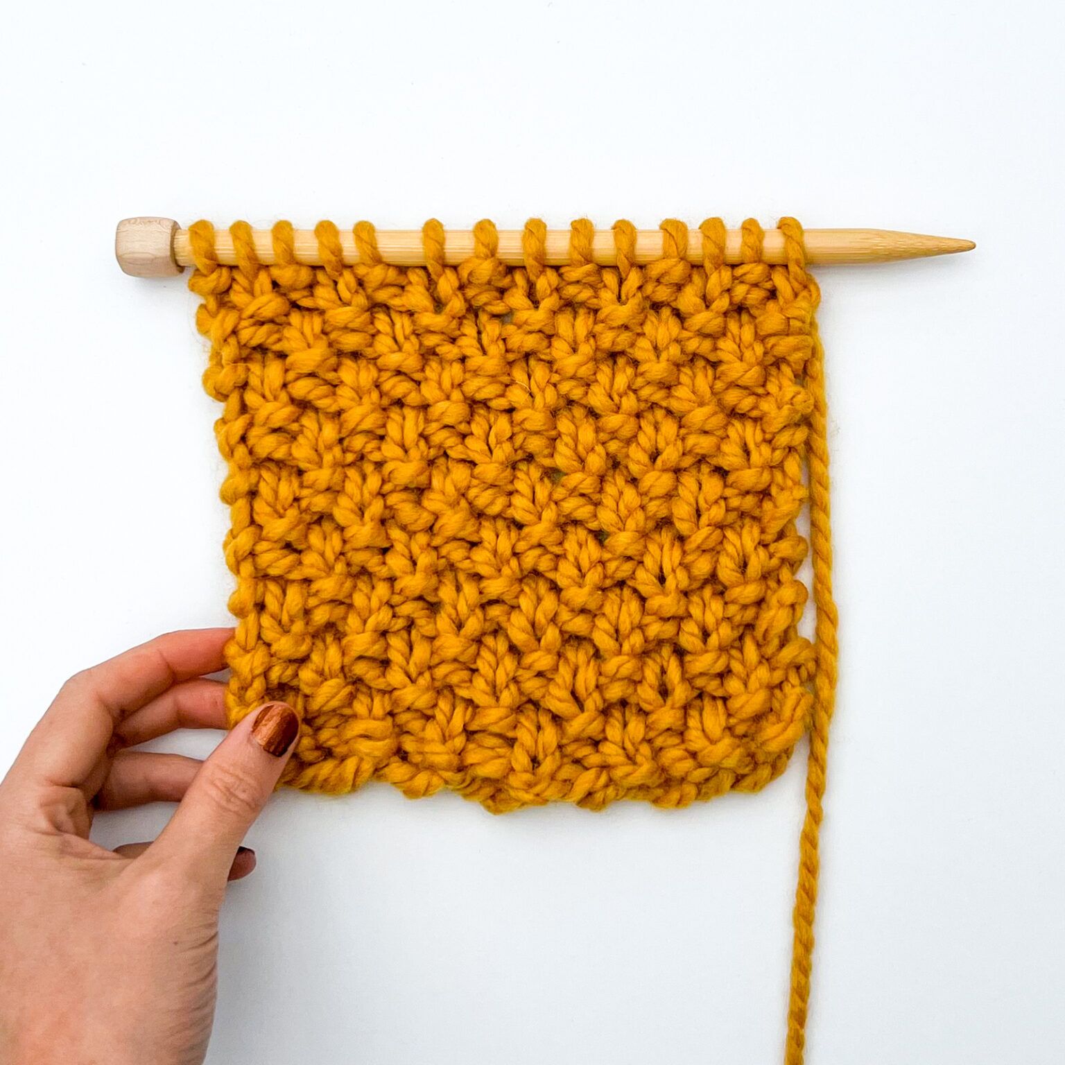 Seed Stitch for Knitting [2 Easy Methods]